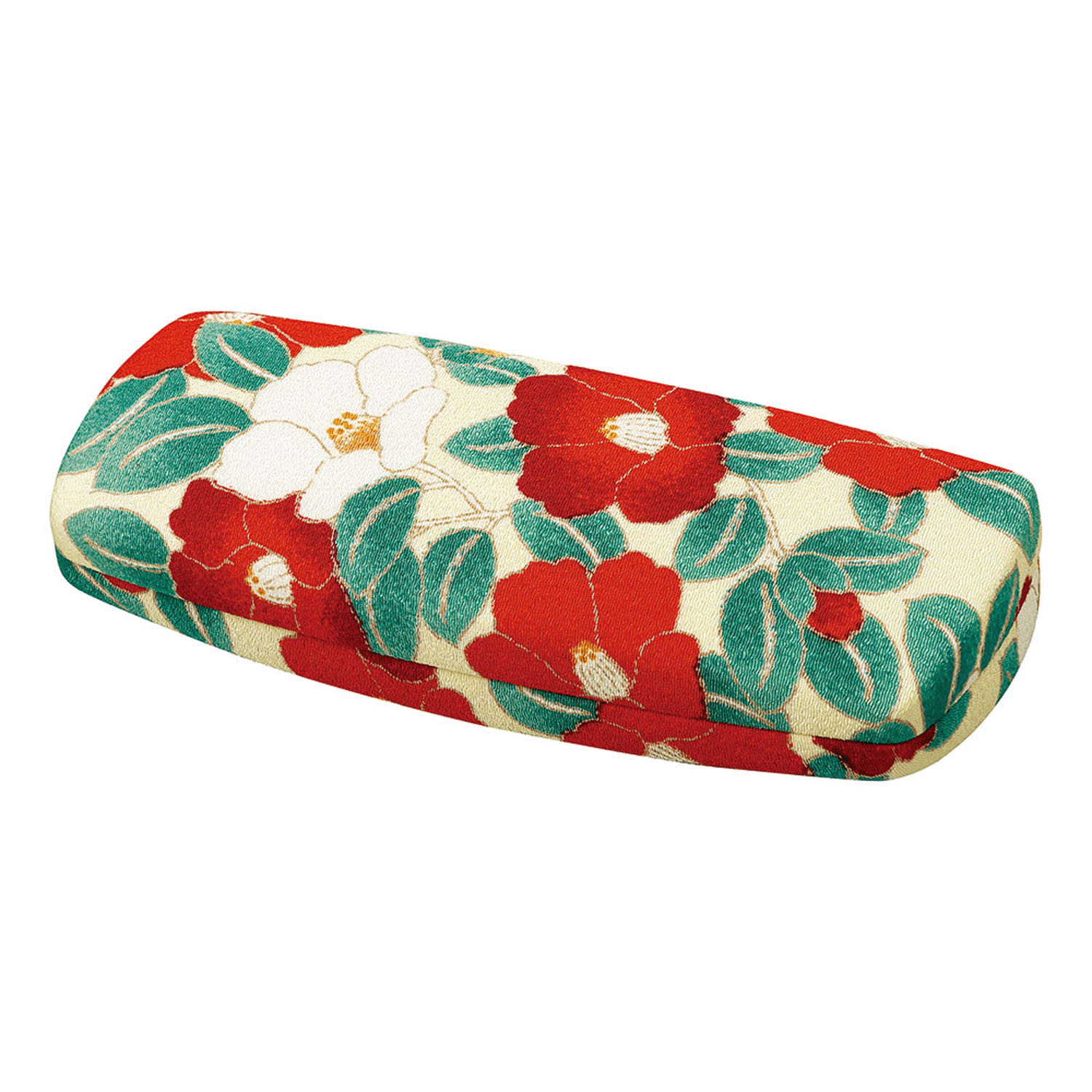 椿柄メガネケース - 画像3