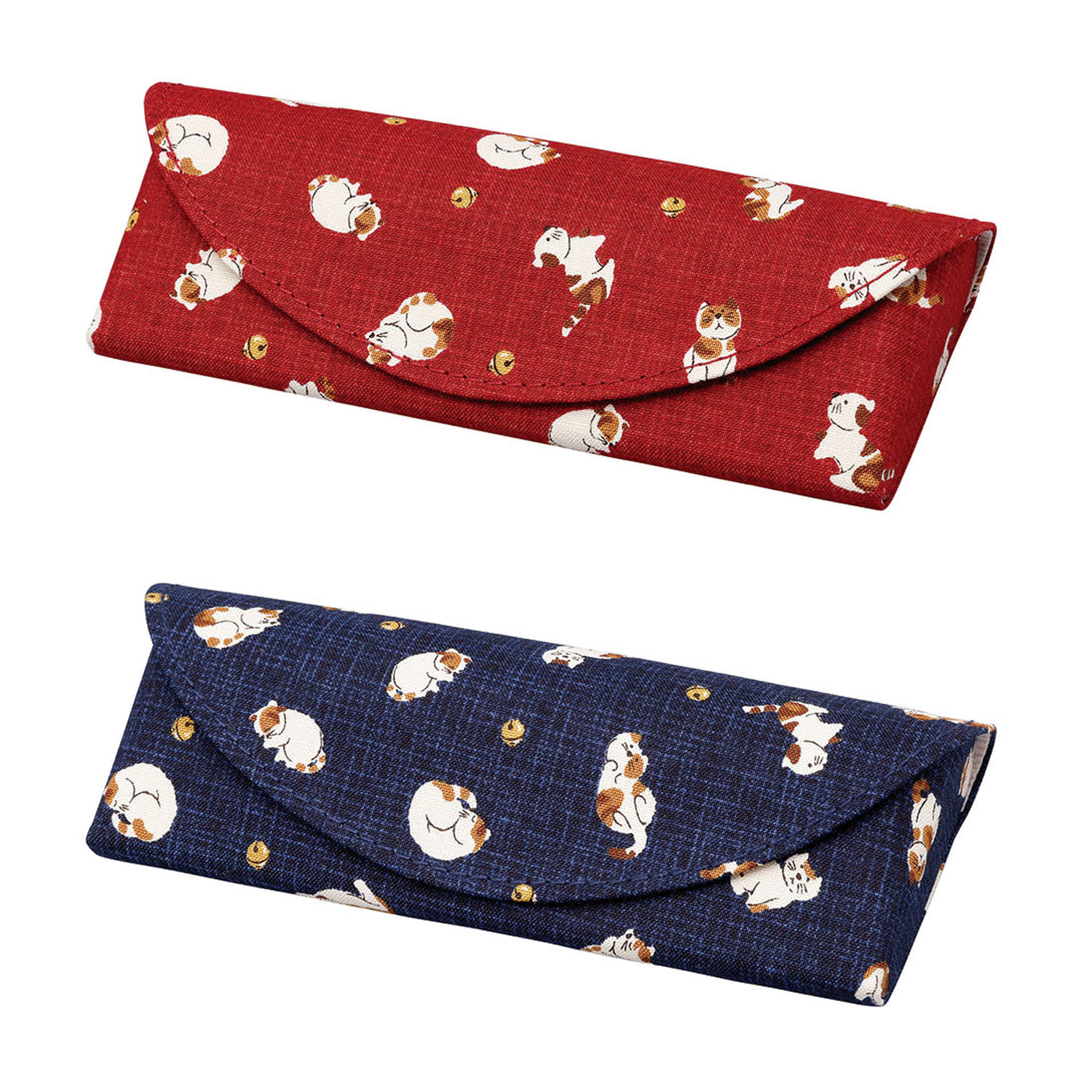 すず猫 メガネケース - 画像1