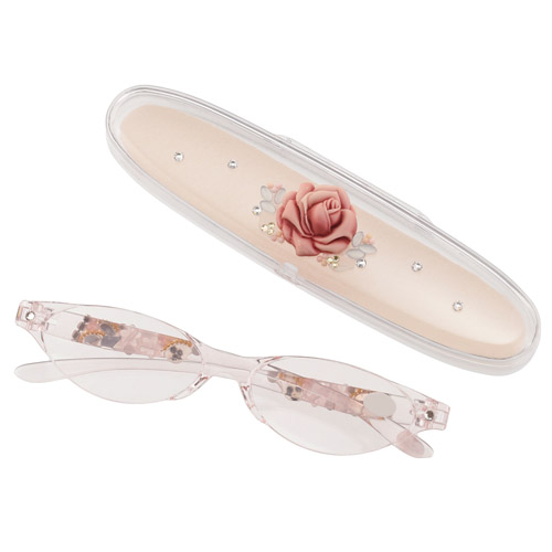 リーディンググラス 一輪バラ - 画像1