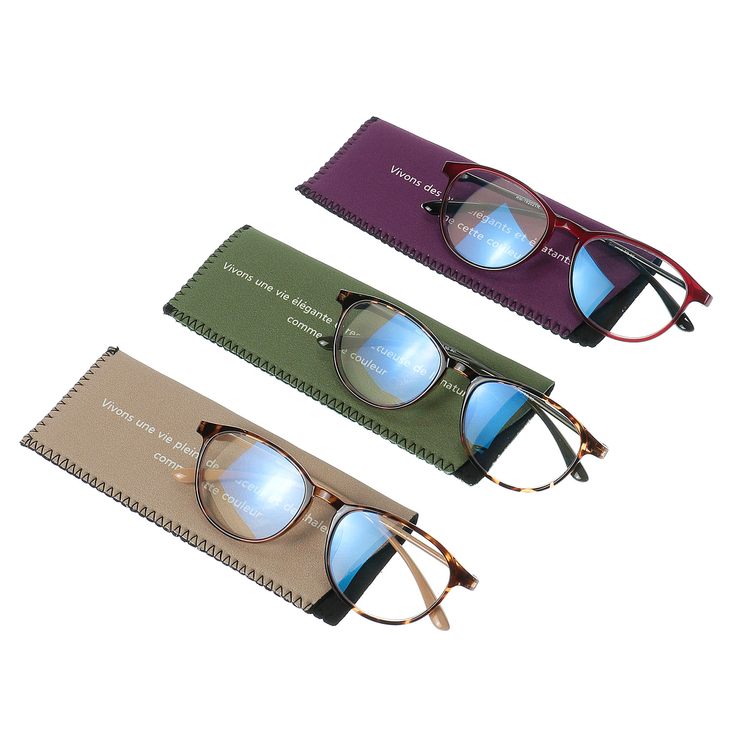 曇り止めリーディンググラス ボストン - 画像1