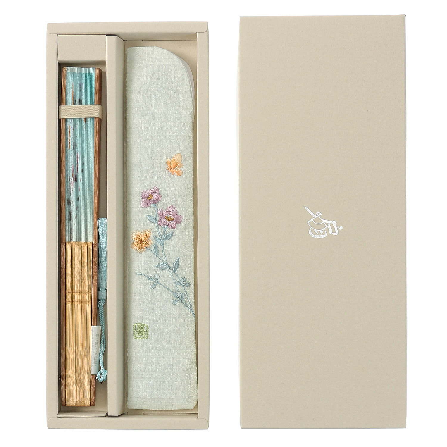 扇子セット和美 緑 - 画像3