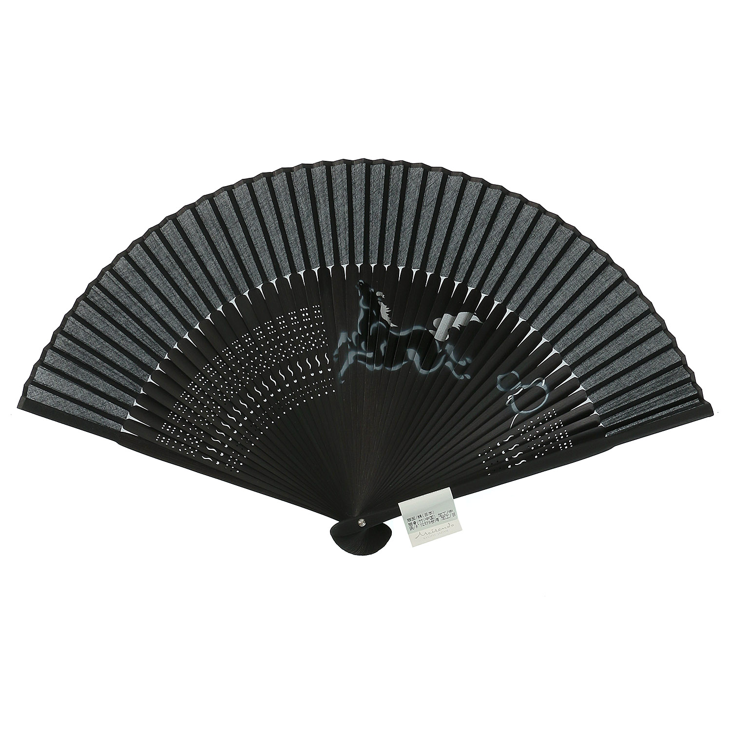 紳士扇子セット 呼福扇 瓢箪から駒