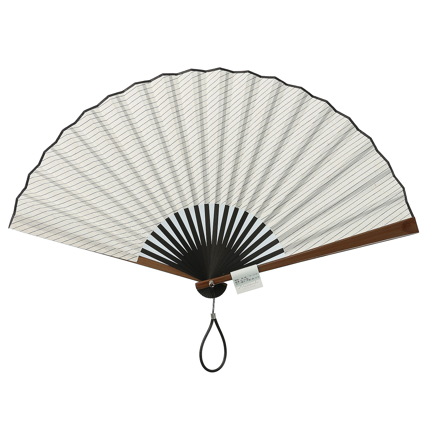 紳士扇子セット 風がよく来る扇子 - 画像1