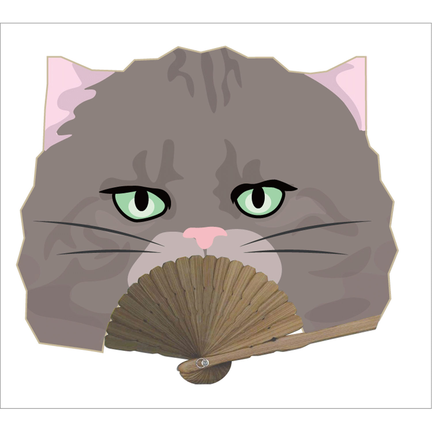 2026NATTI扇子シャム - 画像1