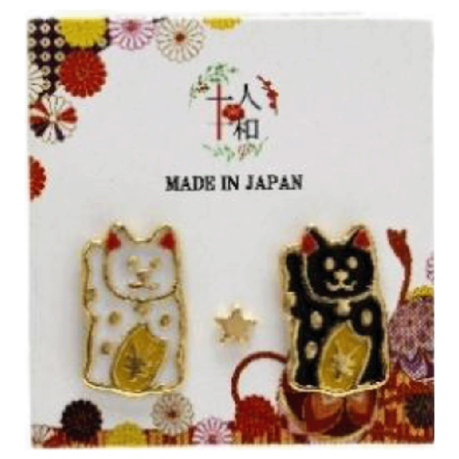 ピアス 招き猫 - 画像1