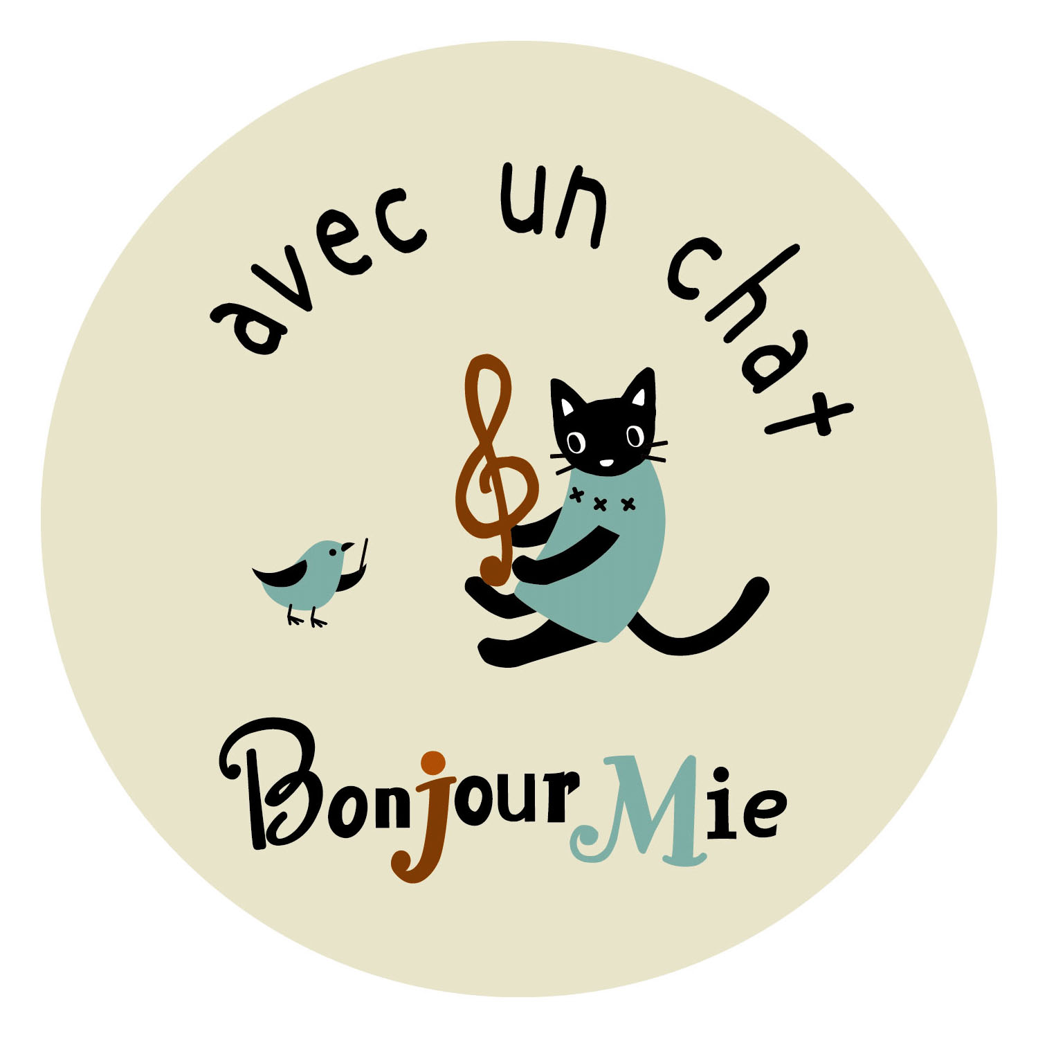 巾着トートL ミュージック - 画像2