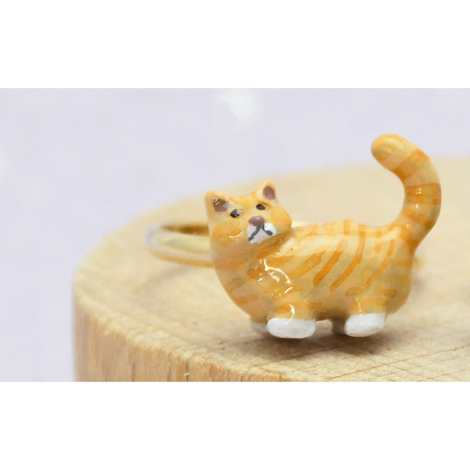 elioフリーリング マンチカン オレンジタビー