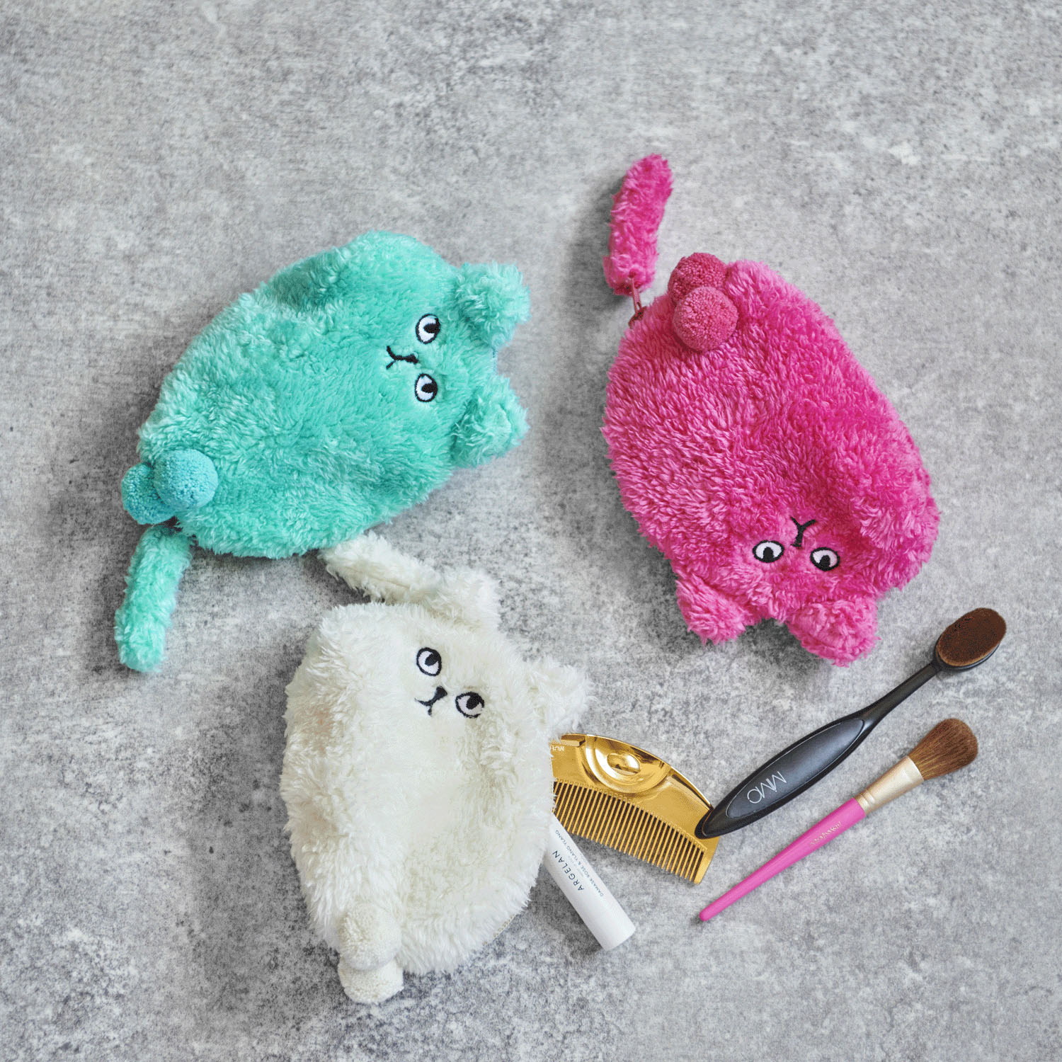 ニャンタマボアポーチ ターコイズ - 画像2