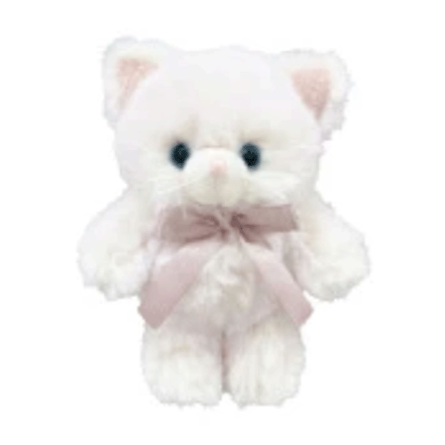 アニマルキーホルダー ネコ ホワイト - 画像1