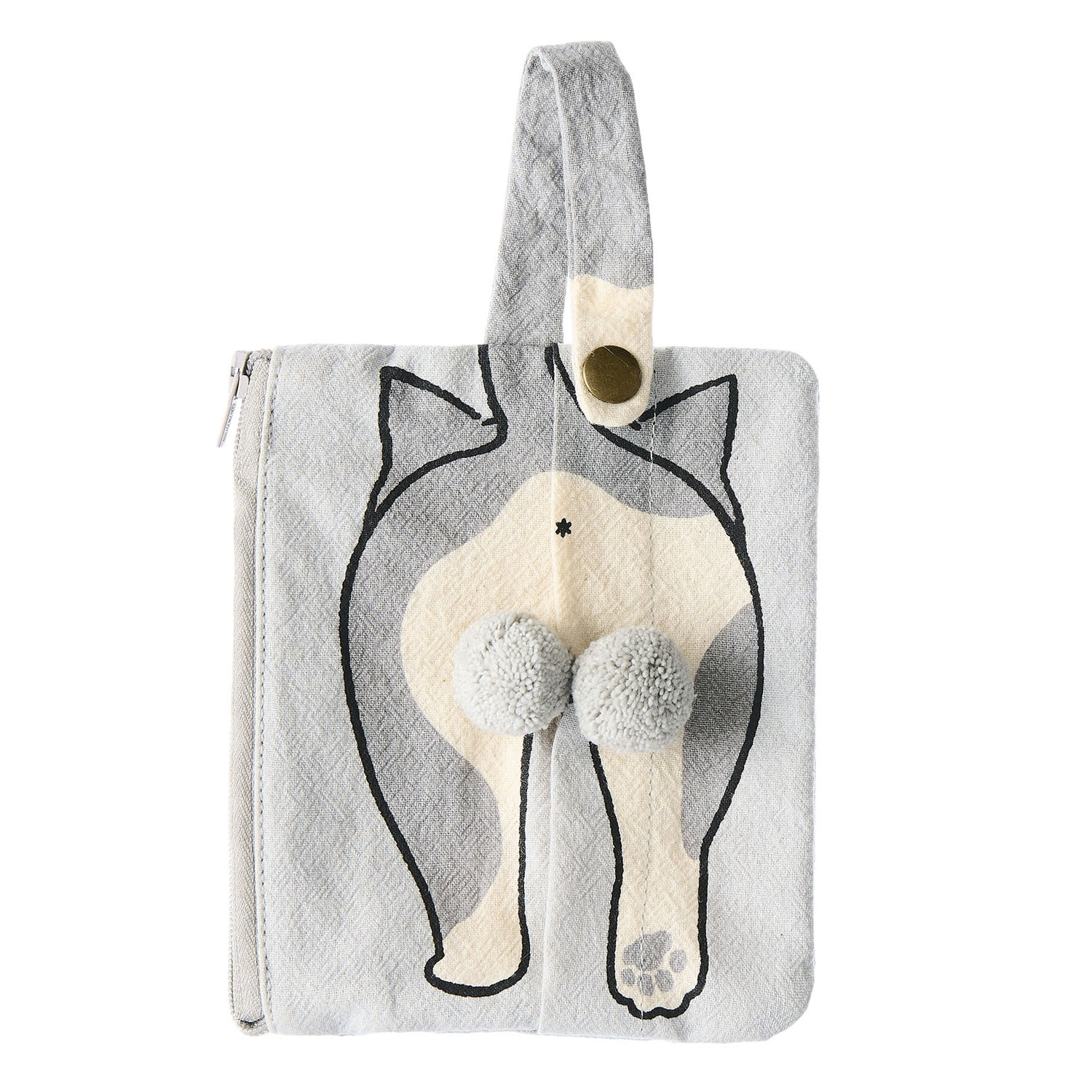 ニャンタマ ポケットティッシュポーチ ハチワレ - 画像2