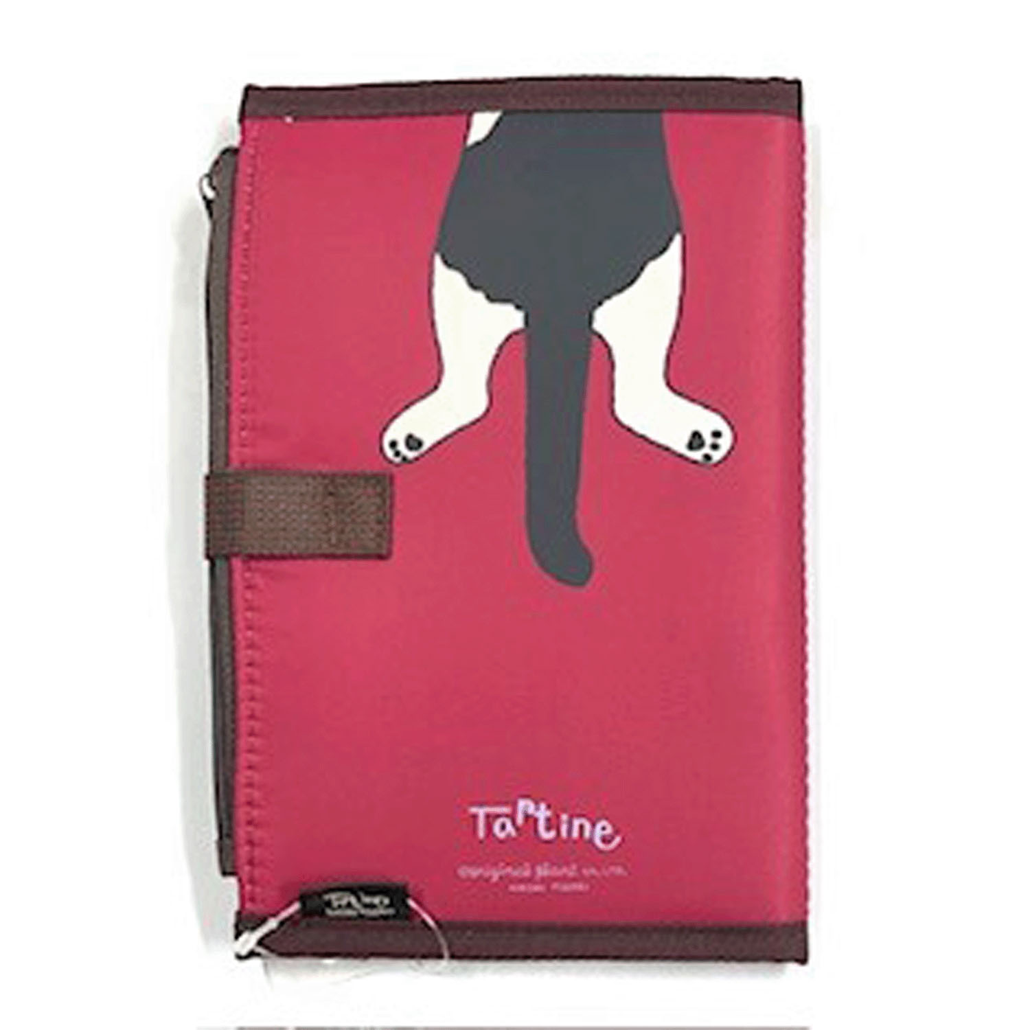 タルティーヌマルチケース ぶら下がり猫 ワイン - 画像2