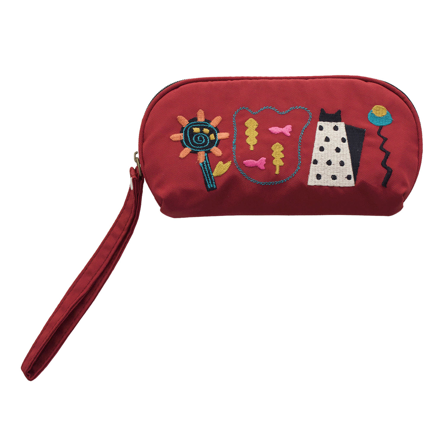 ATSUKO MATANO 刺繍マルチケース かくれんぼ - 画像1