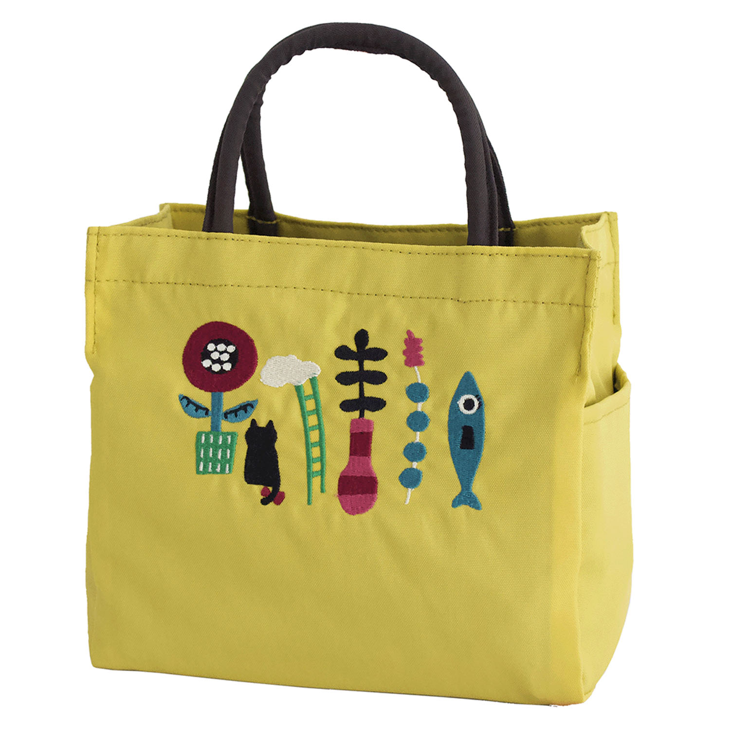 ATSUKO MATANO 刺繍マチ付トート ドリーム