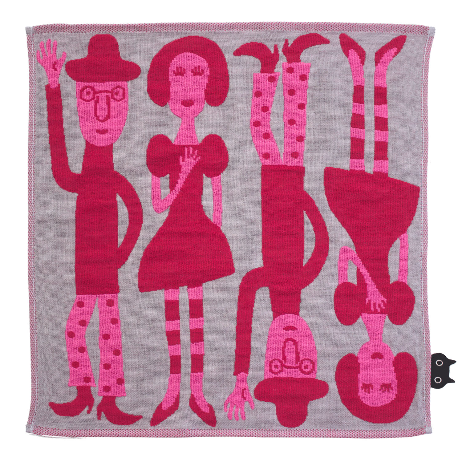 マタノアツコ 三重ガーゼハンカチ ARA！YAH！ - 画像2