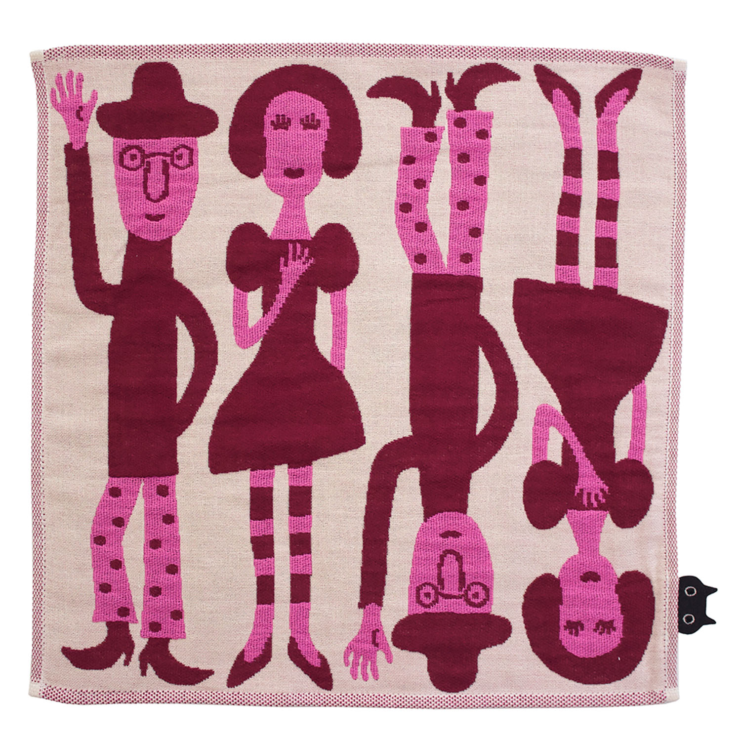 マタノアツコ 三重ガーゼハンカチ ARA！YAH！ - 画像3