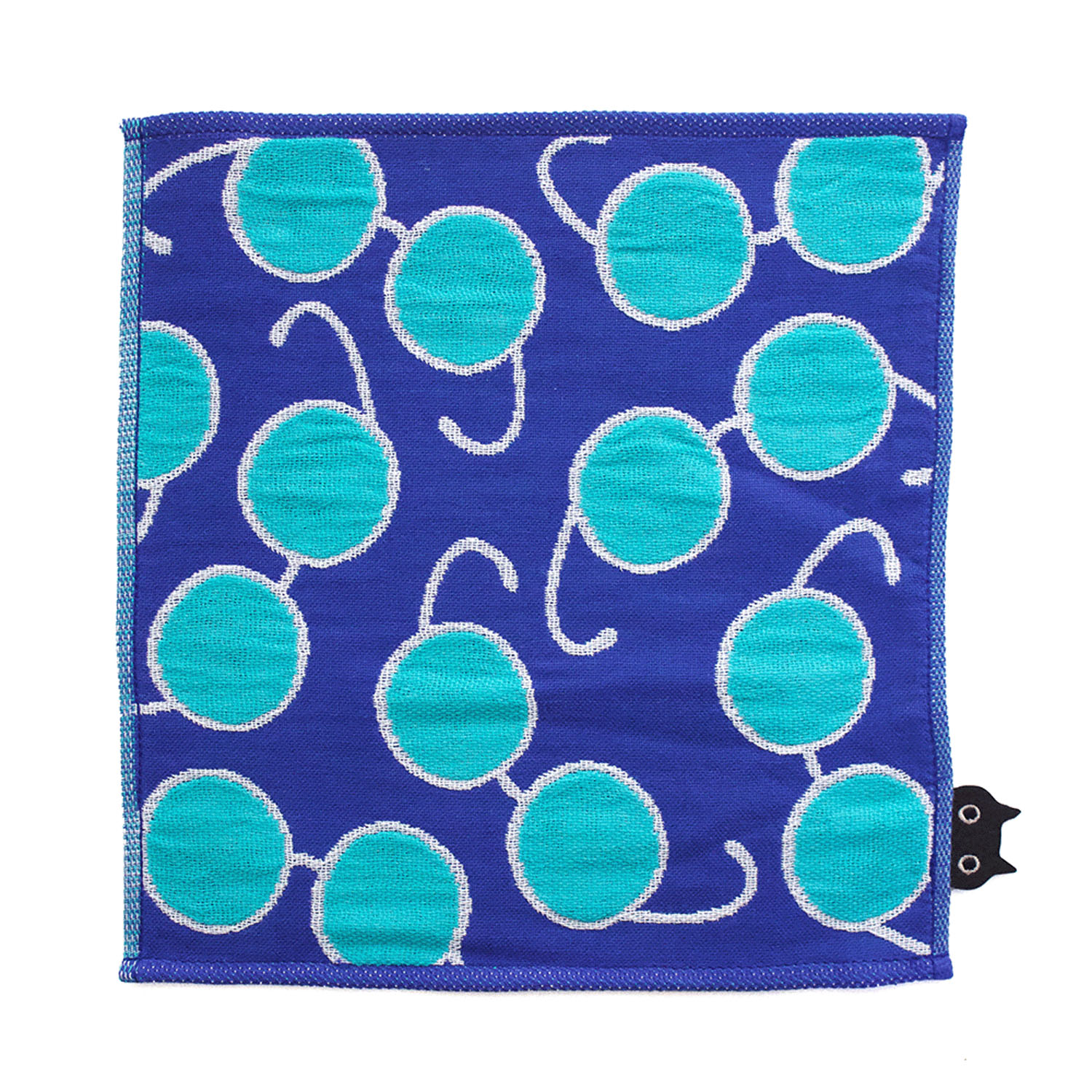 三重ガーゼミニハンカチ メガネ - 画像4