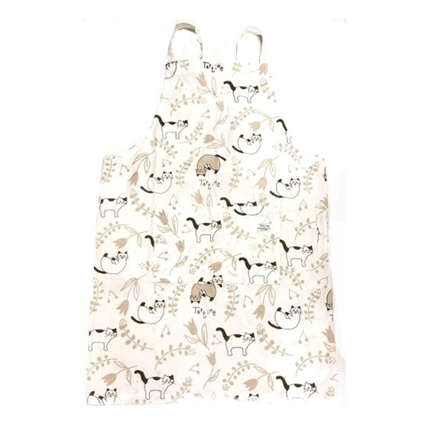 タルティーヌ エプロン ベージュ - 画像1