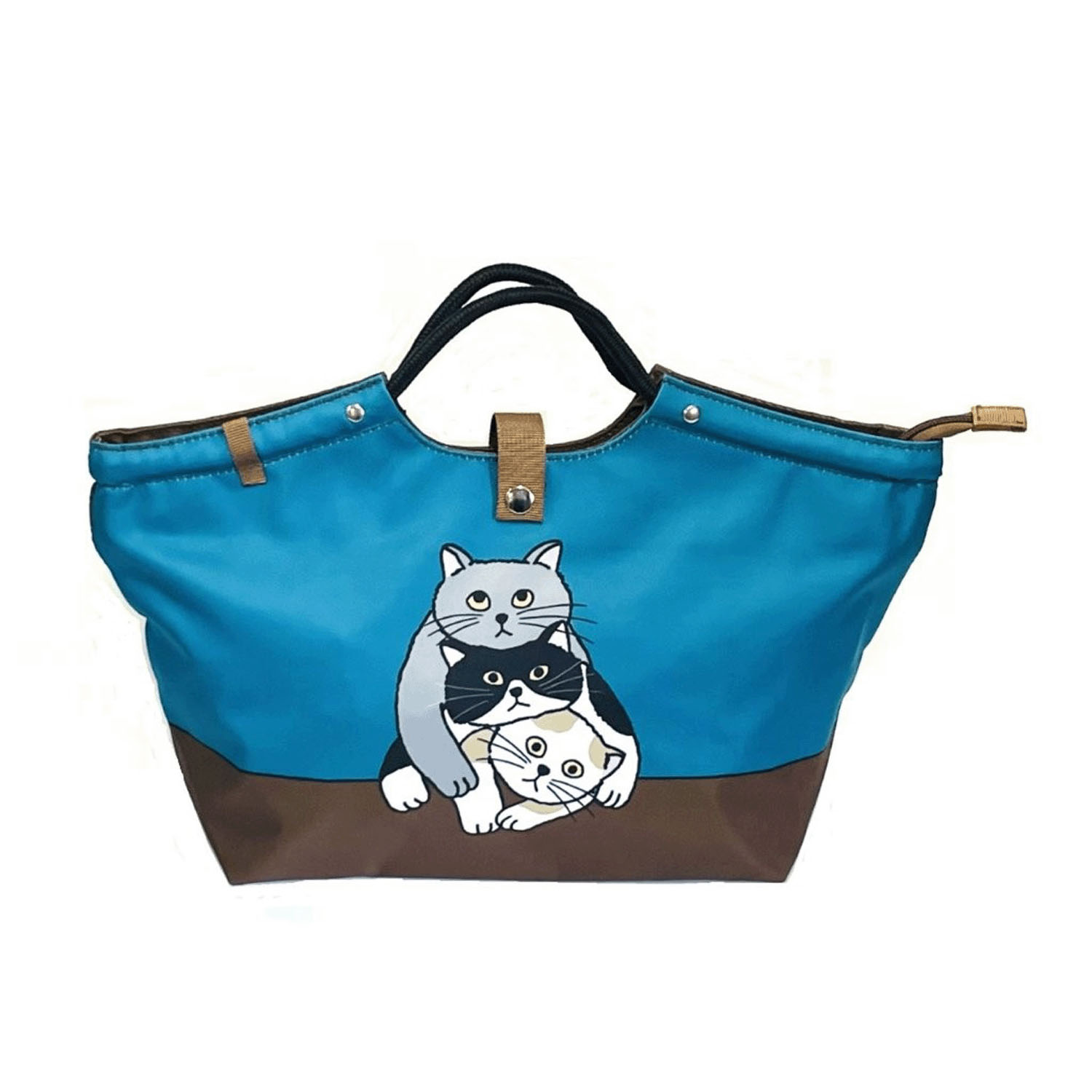 タルティーヌ ロープハンドルバッグ 3匹ねこ - 画像1