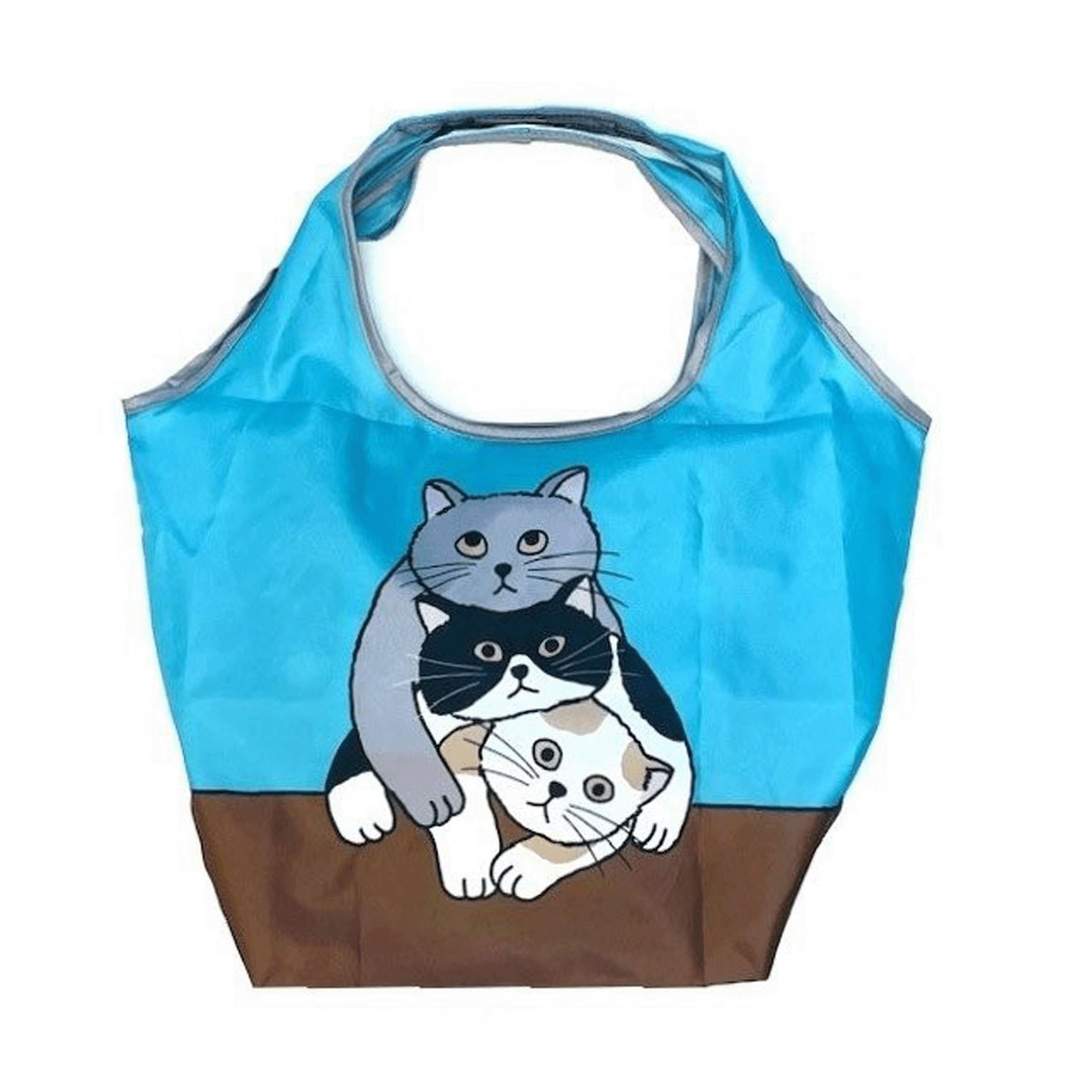 タルティーヌエコバッグ 3匹ねこ - 画像1