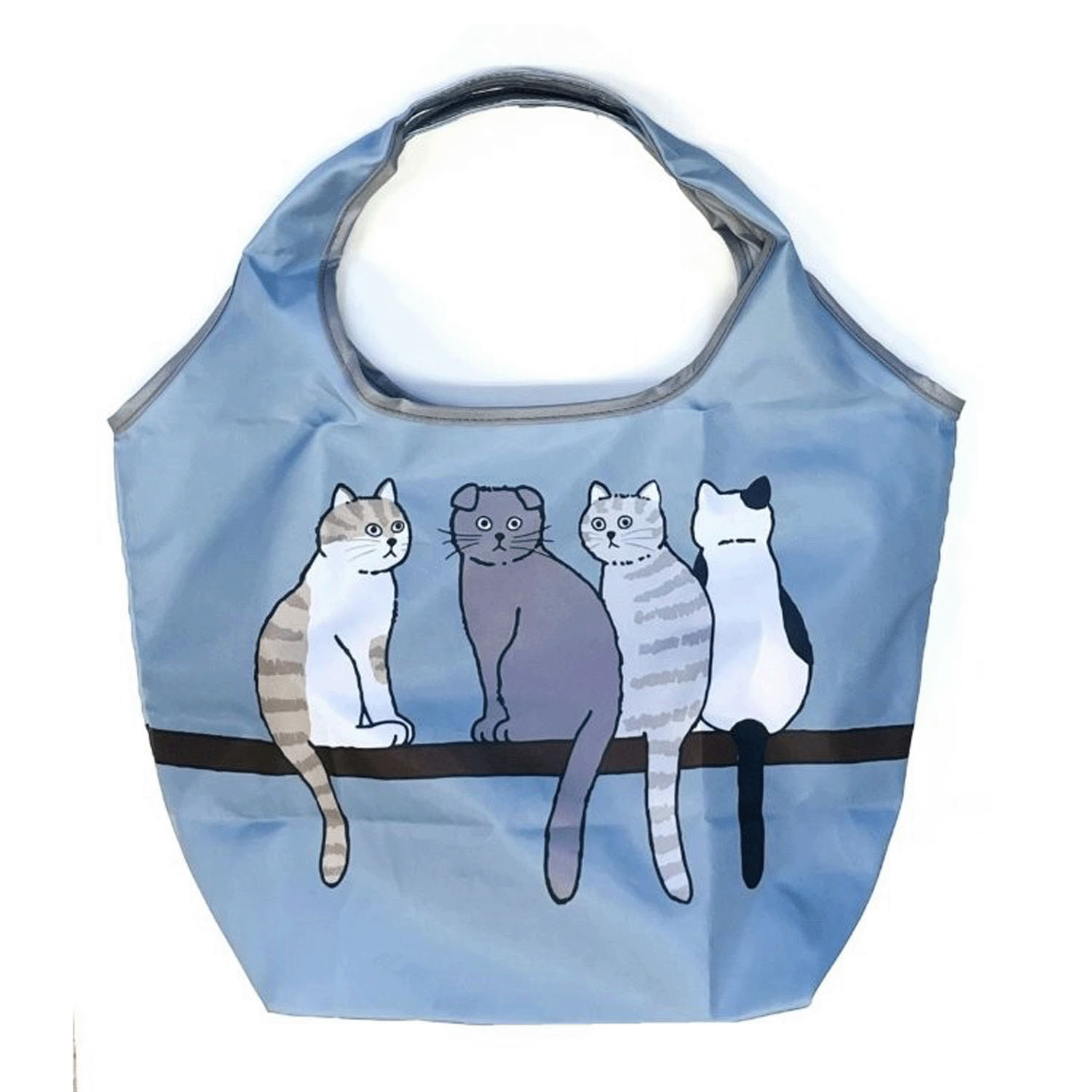 タルティーヌエコバッグ 4匹ねこ - 画像1