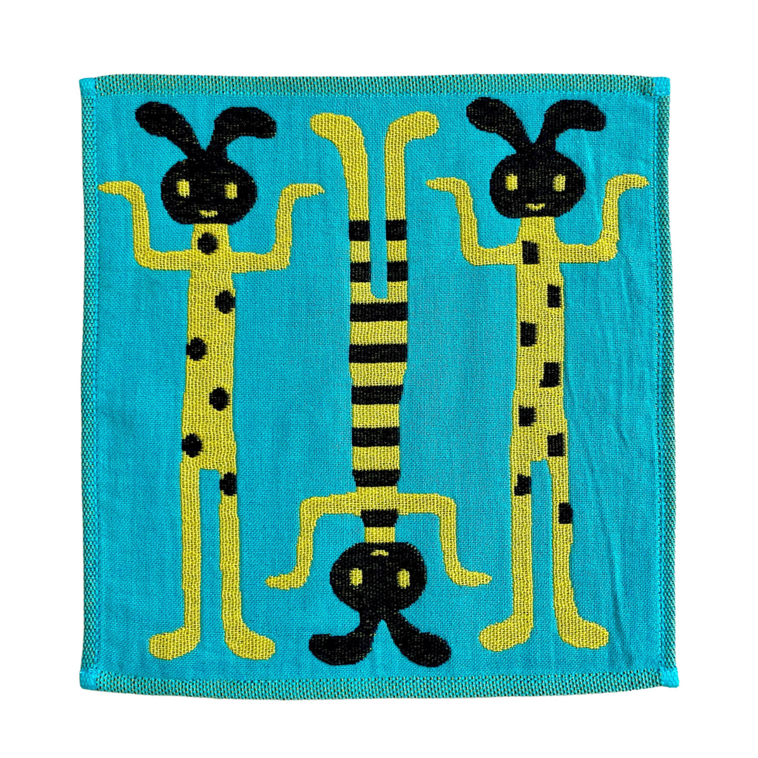 マタノアツコ 3重ガーゼミニハンカチ やせたうさぎ - 画像4