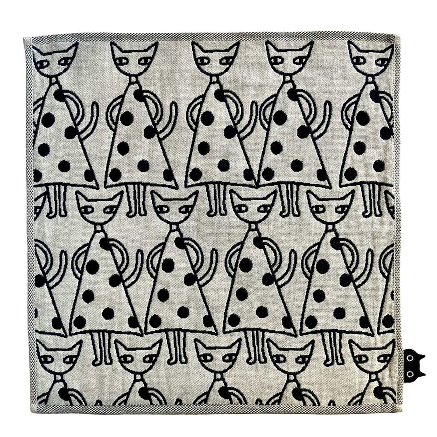 マタノアツコ 3重ガーゼハンカチ モノトーン  KIKI