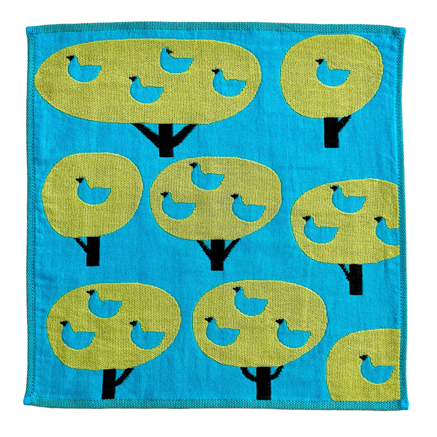 マタノアツコ 3重ガーゼハンカチ 小鳥の森 - 画像4