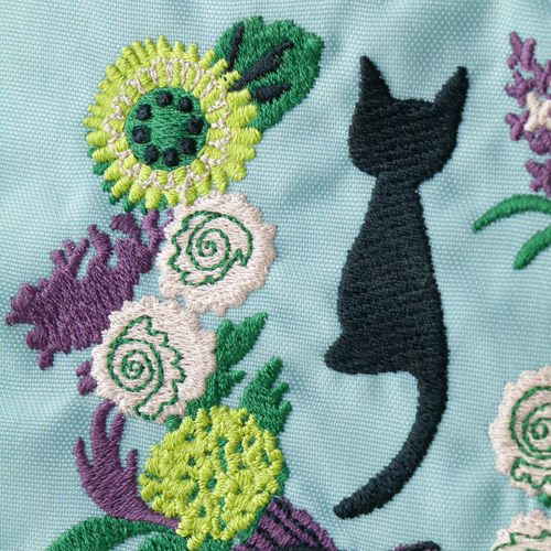 ATSUKO MATANO 刺繍マチ付トートバッグ バースデーリース - 画像4