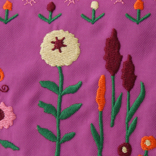 ATSUKO MATANO 刺繍マチ付トートバッグ ステッチガーデン - 画像4