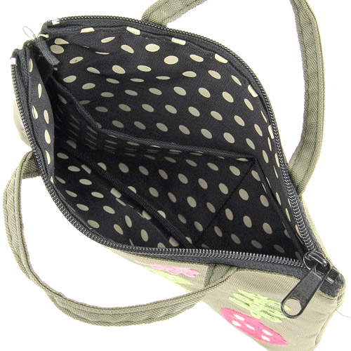 ATSUKO MATANO 刺繍ポーチホリディカーキ - 画像3