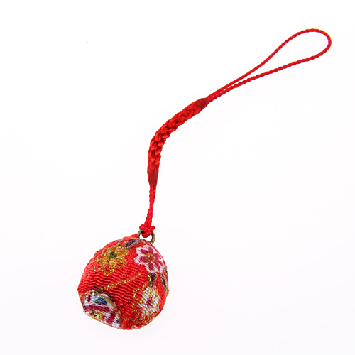 縮緬水琴鈴根付 - 画像2