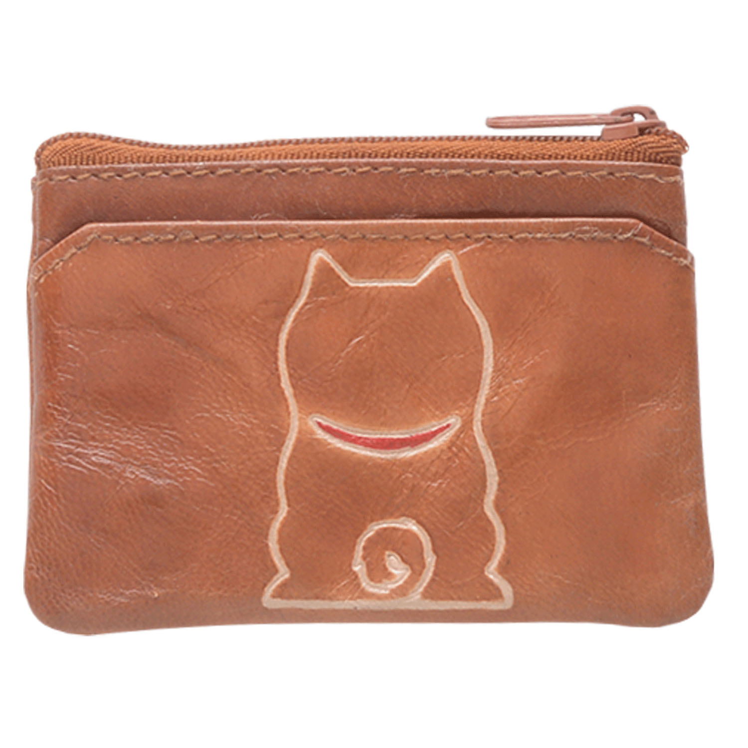 レザー財布 柴犬 - 画像2