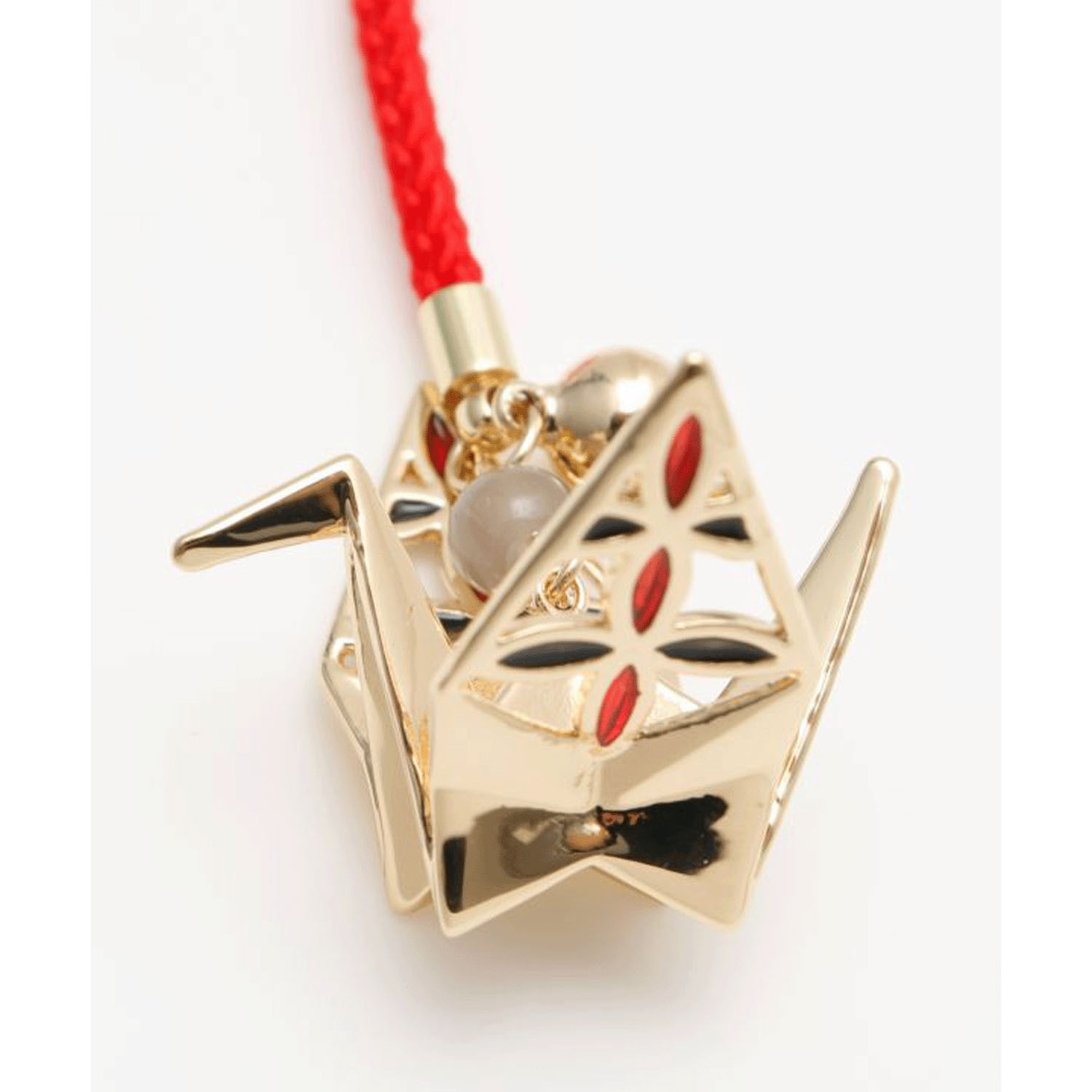 折り鶴 透け色ストラップ - 画像5