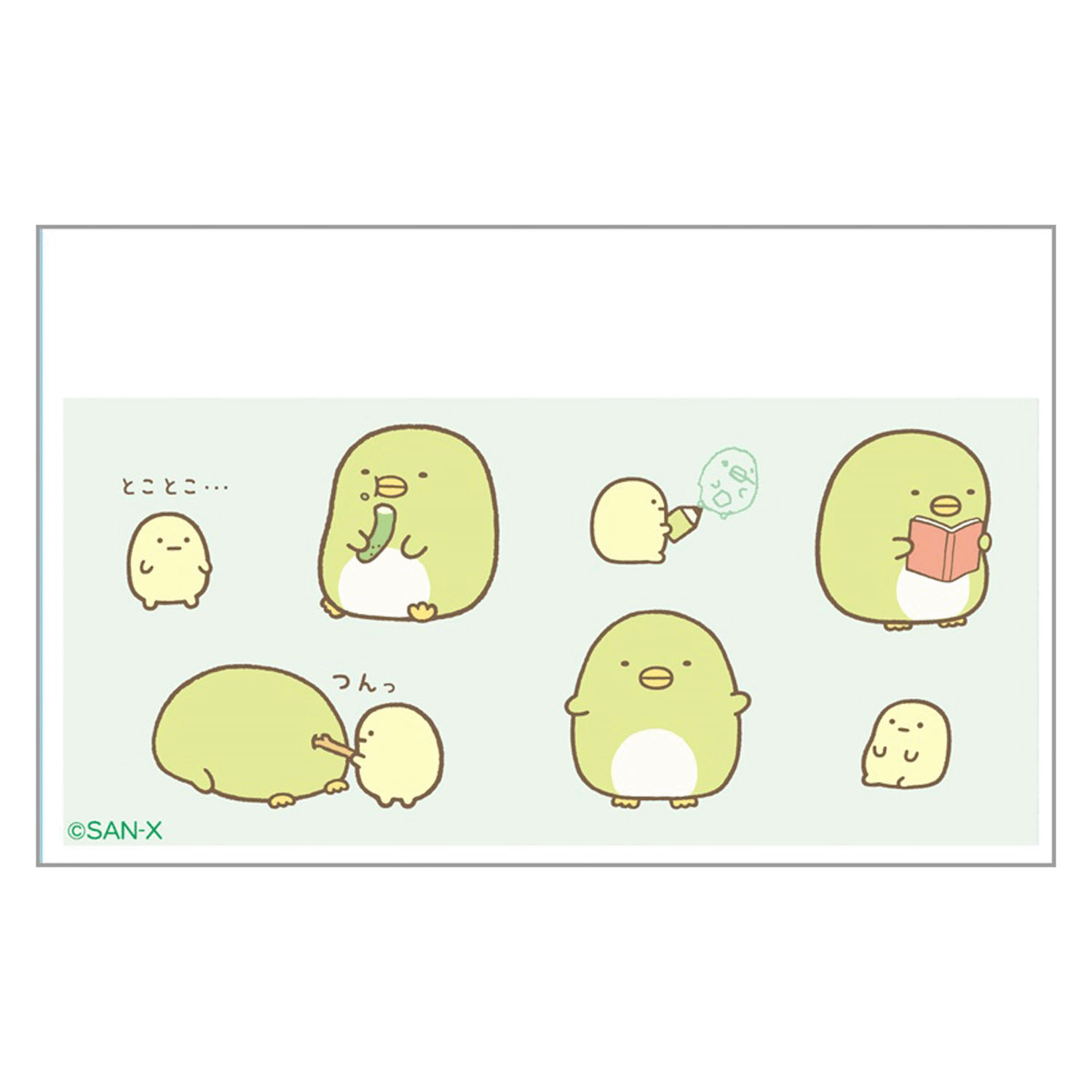 サンエックス すみっコぐらし マイナンバーカードクリアケース ぺんぎん？ - 画像2