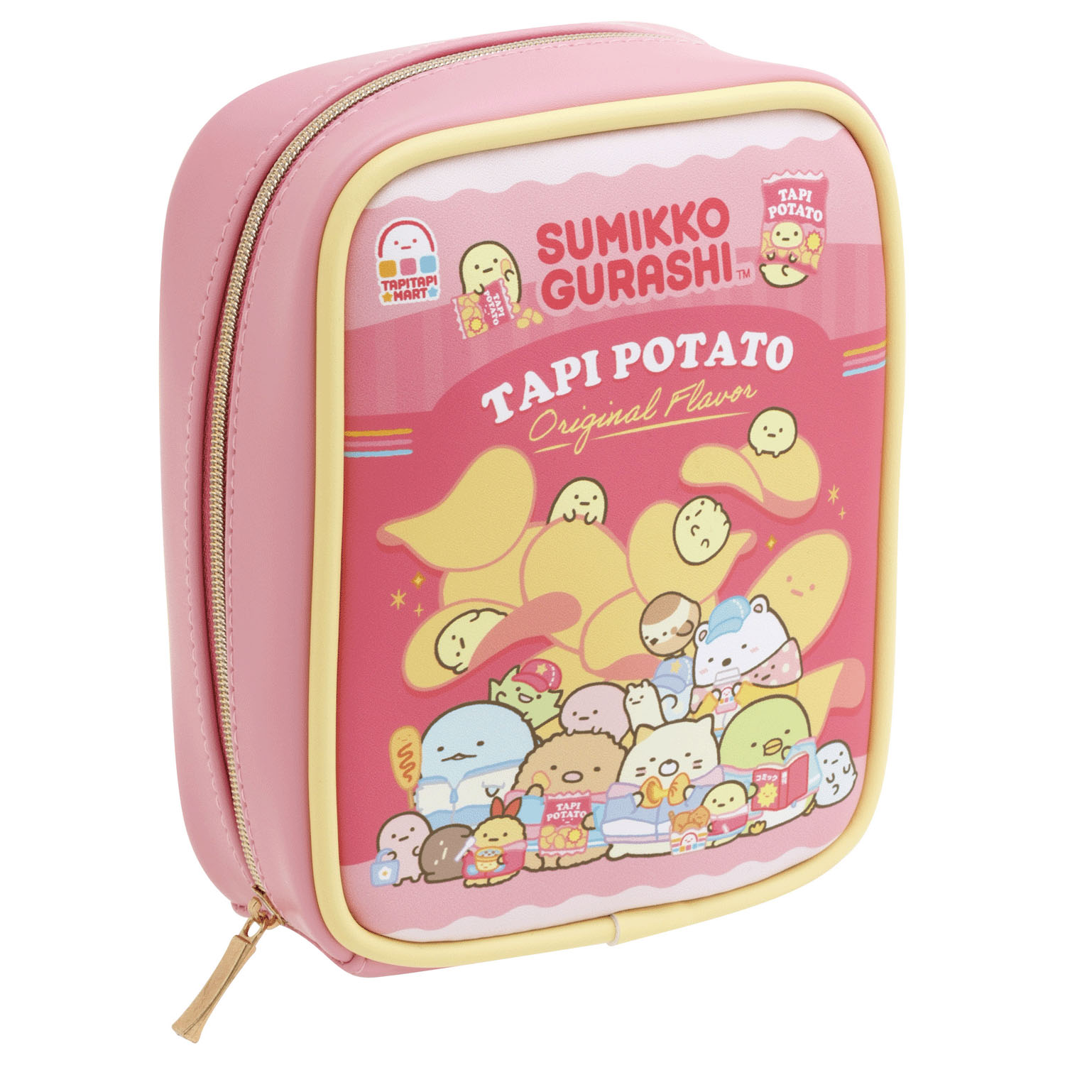 すみっコぐらし  ポーチ 「わくわくたぴおかコンビニ」 - 画像1