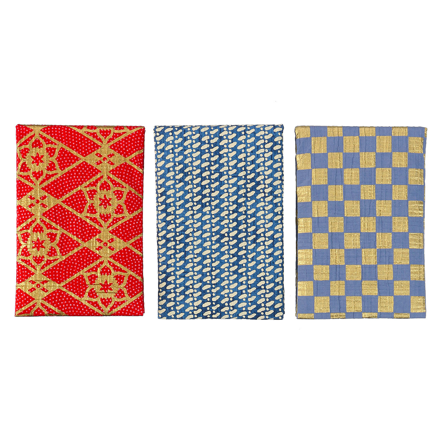 【色柄込】京友禅紙 小紋 縮みエチケットミラー - 画像1