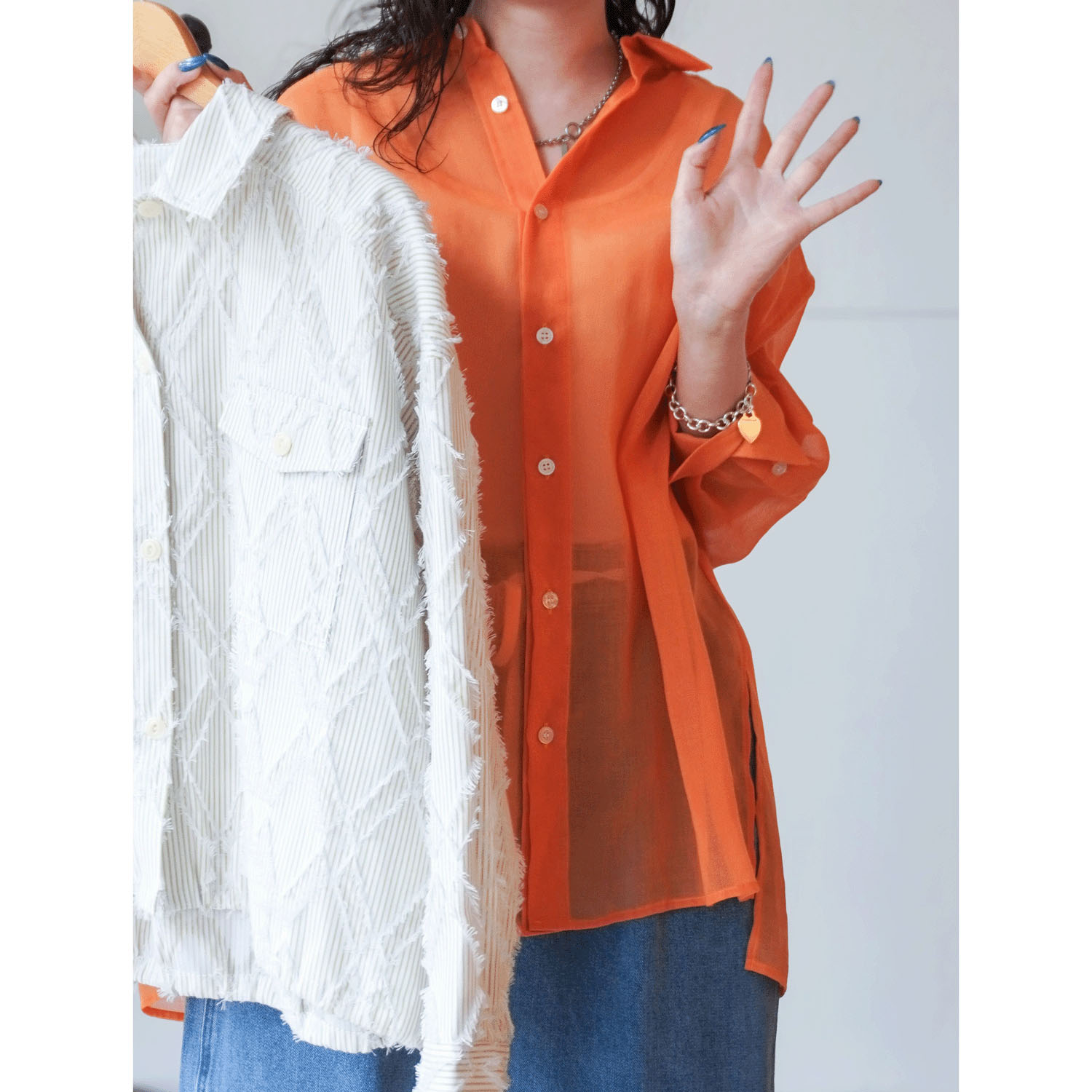 cloche オーバーシャツ - 画像9