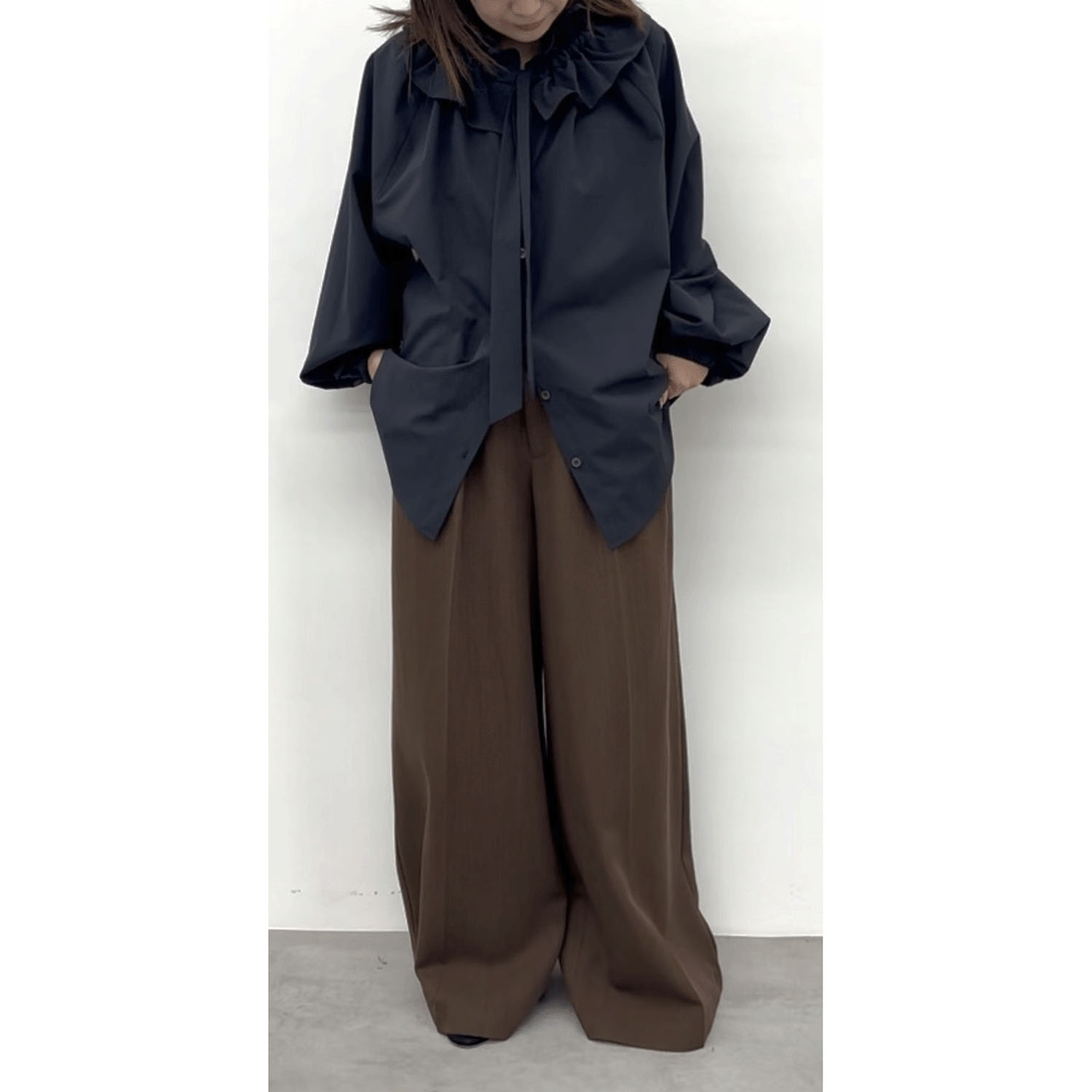 【Insta Live】cloche フリルシャツ - 画像4