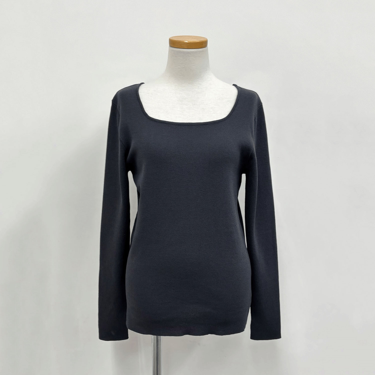 cloche スクエアネックニット長袖 - 画像5