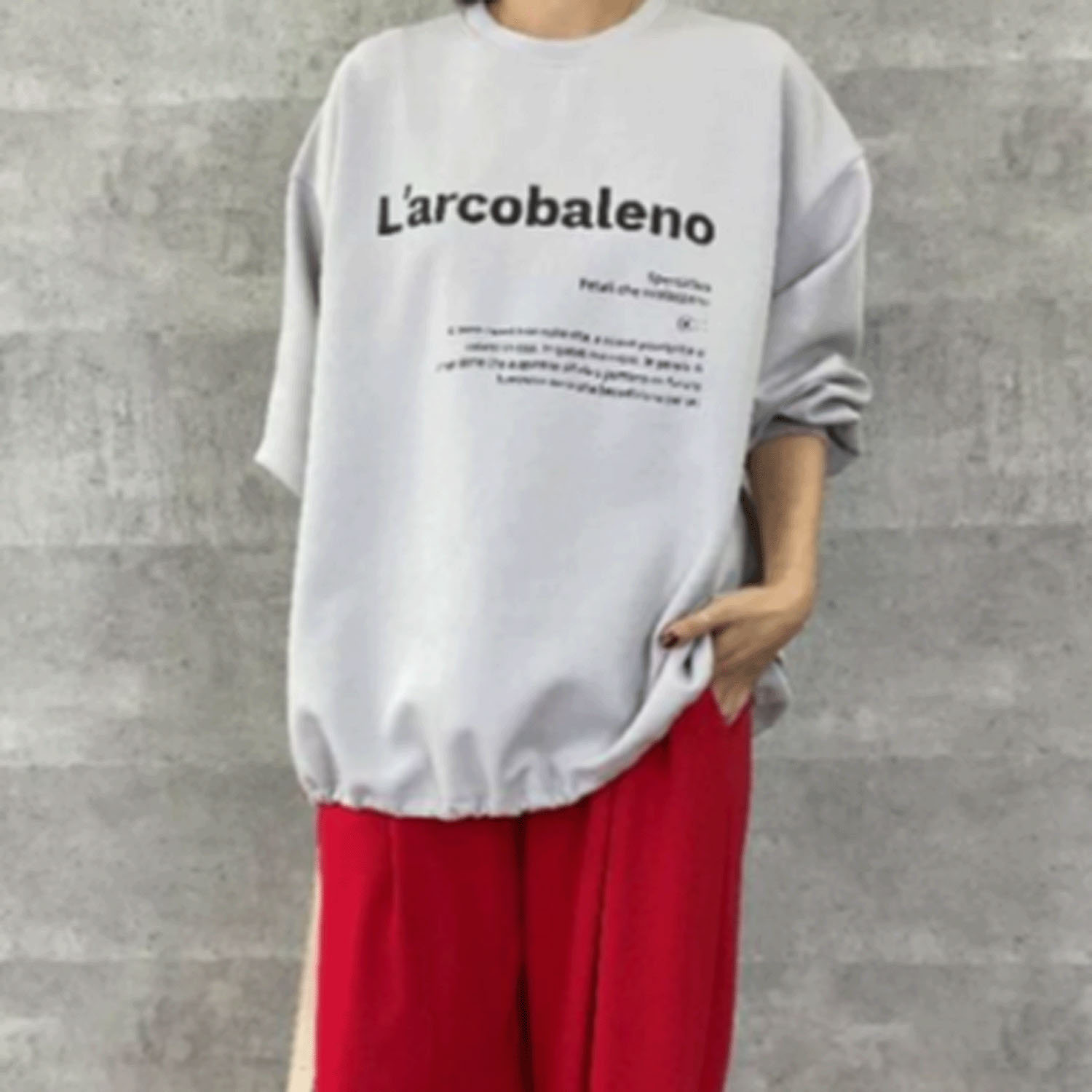 Anna Kerry 薄手ボンディングロンT - 画像5