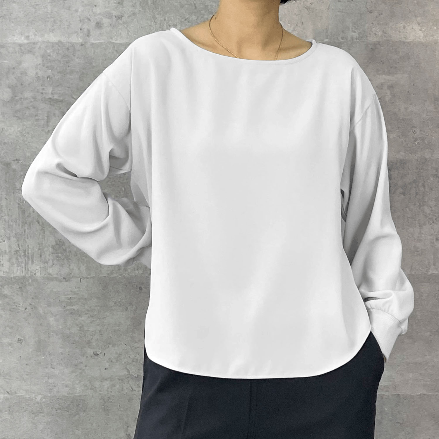 Anna Kerry デシンブラウス