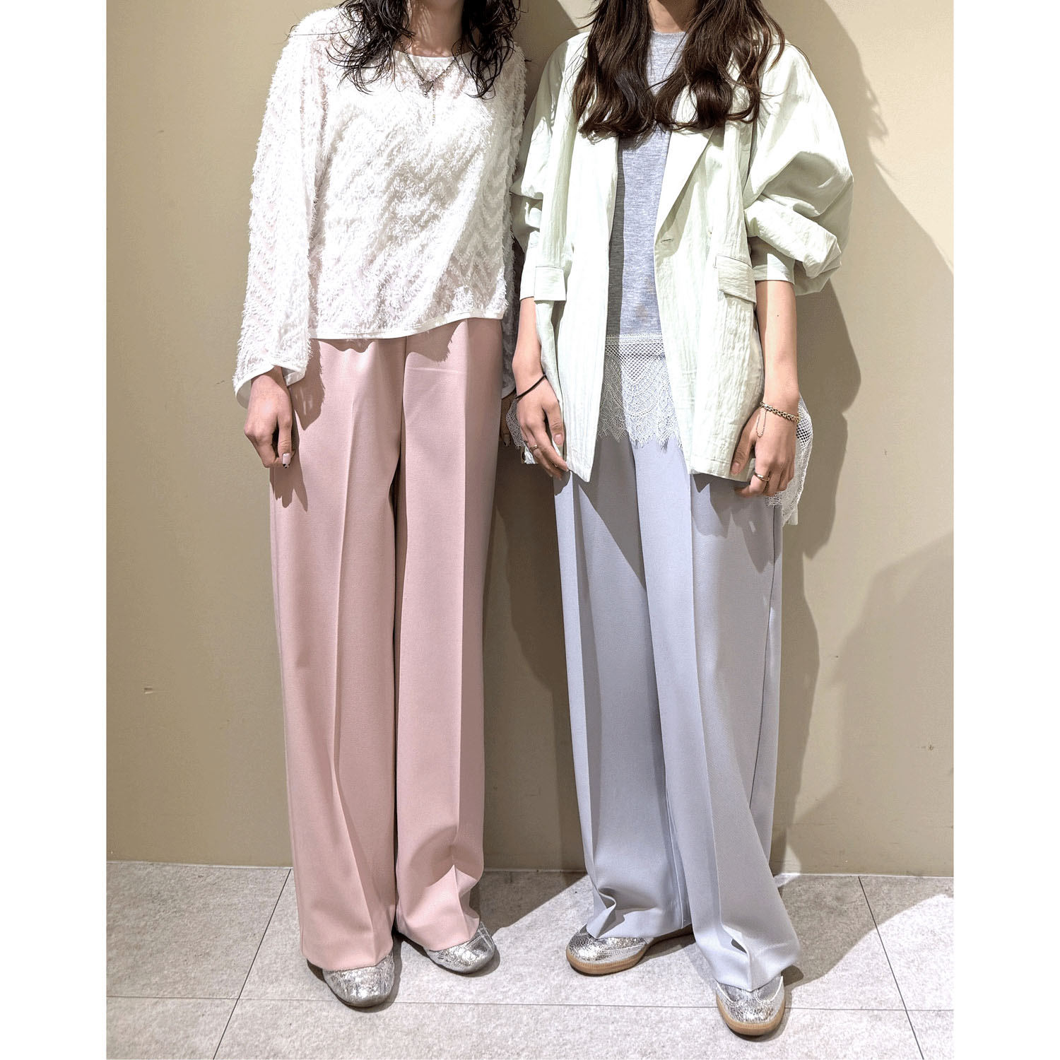 【Insta Live】Anna Kerry ワイドストレートパンツ - 画像2