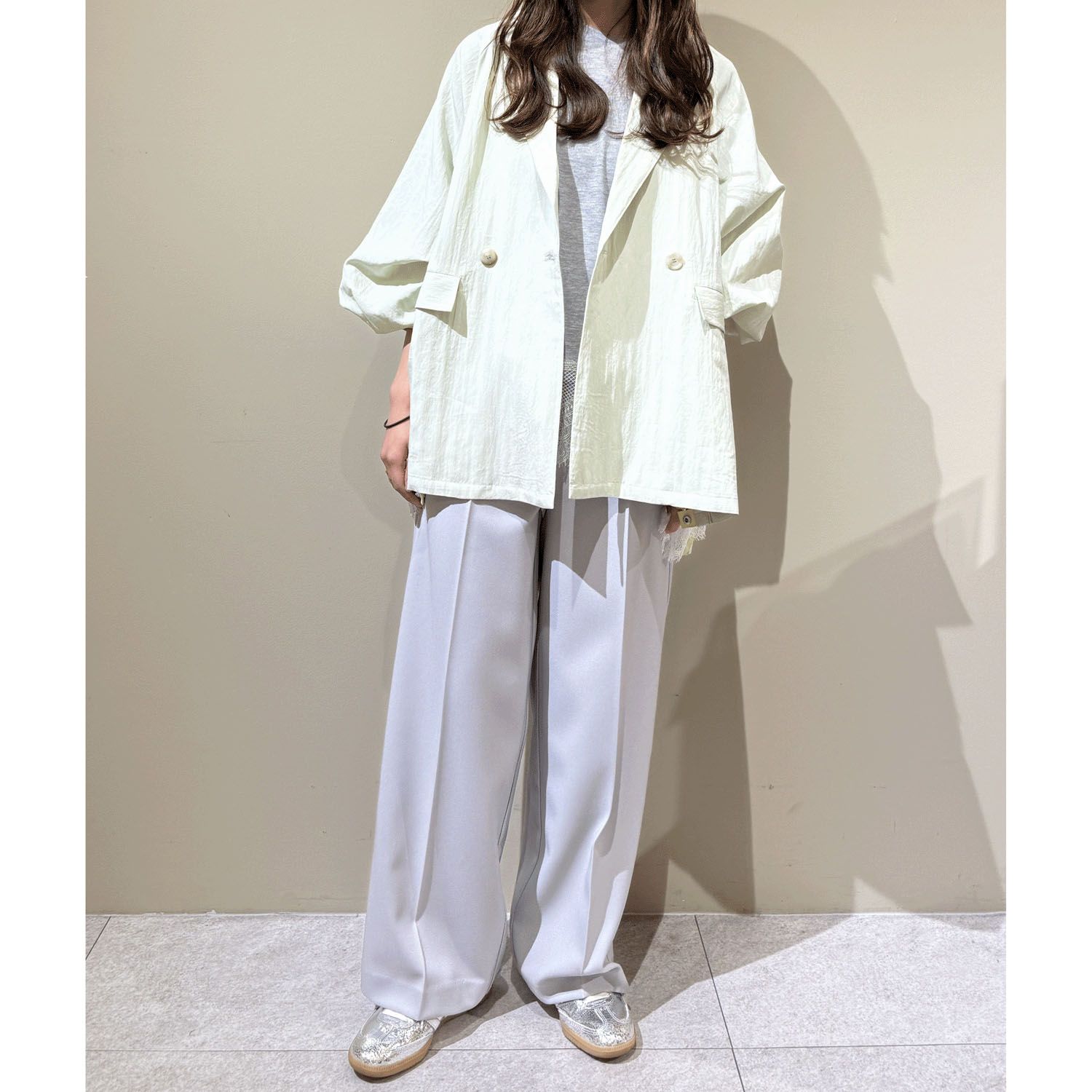 【Insta Live】Anna Kerry ワイドストレートパンツ - 画像3