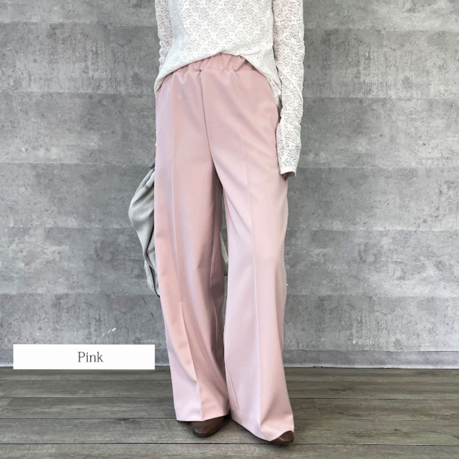 【Insta Live】Anna Kerry ワイドストレートパンツ - 画像24