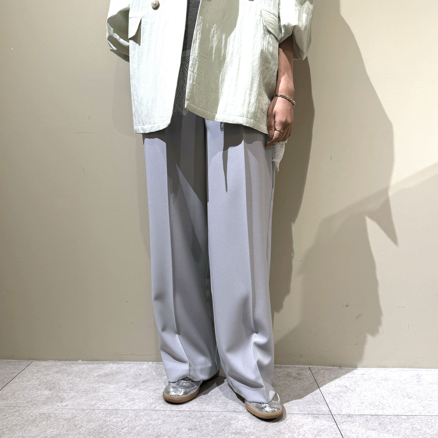 【Insta Live】Anna Kerry ワイドストレートパンツ - 画像10