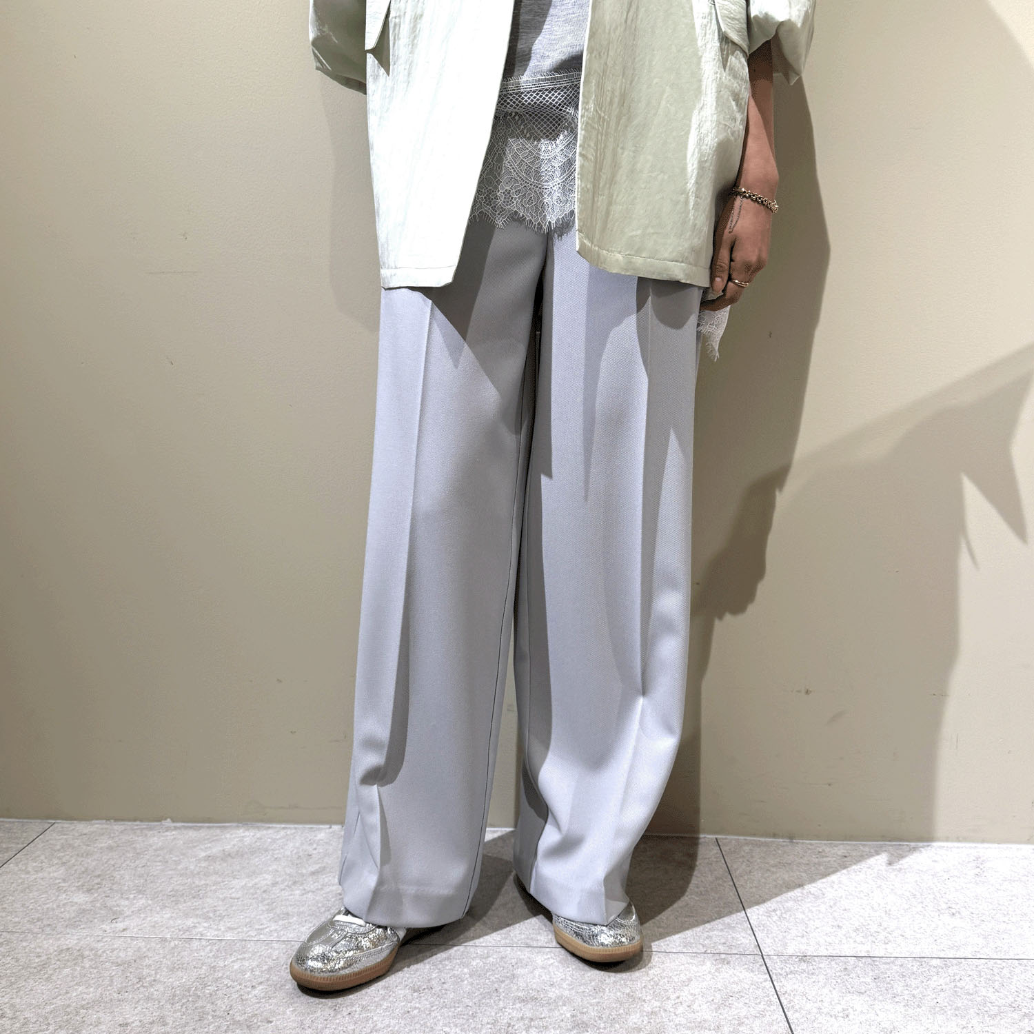 【Insta Live】Anna Kerry ワイドストレートパンツ