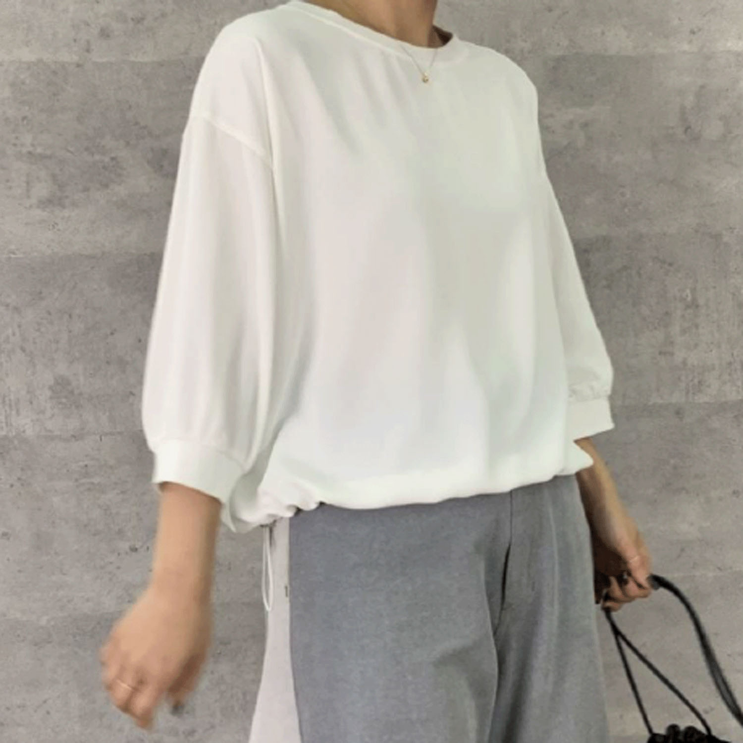 Anna Kerry バルーンブラウス