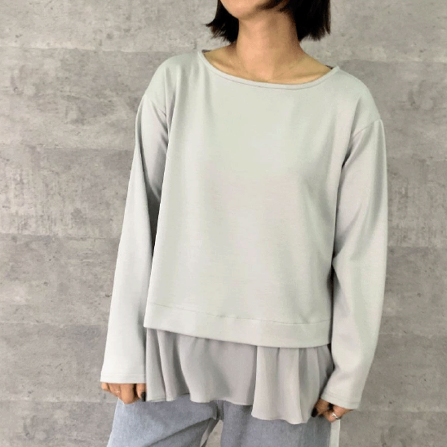 Anna Kerry ヘムフリルトップス - 画像1