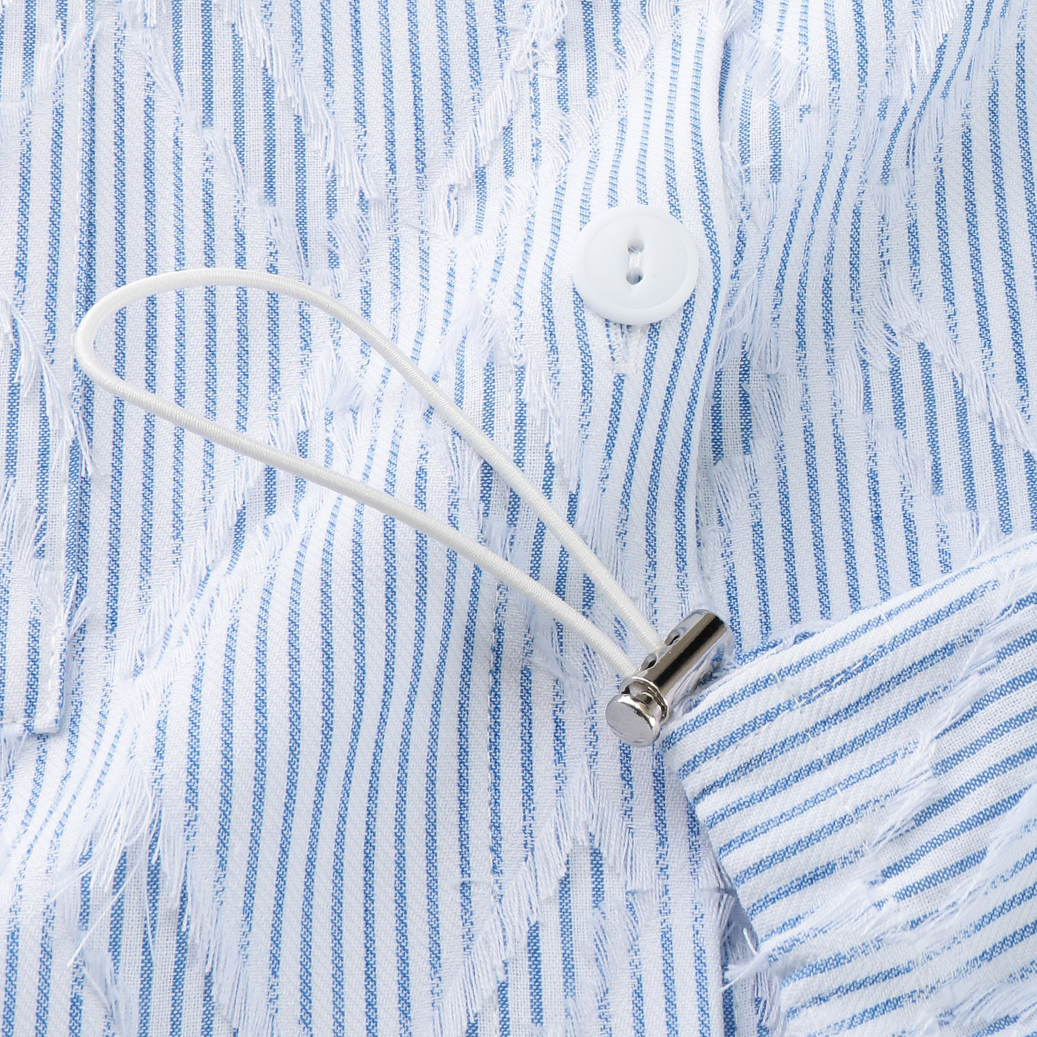 Anna Kerry ストライプシャツブルゾン - 画像8