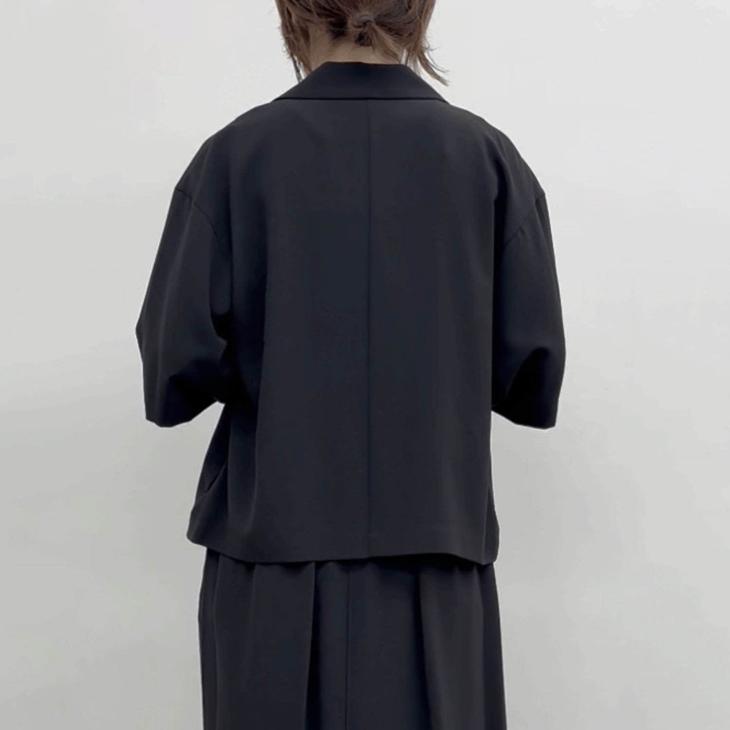 cloche 5分袖テーラードジャケット - 画像5